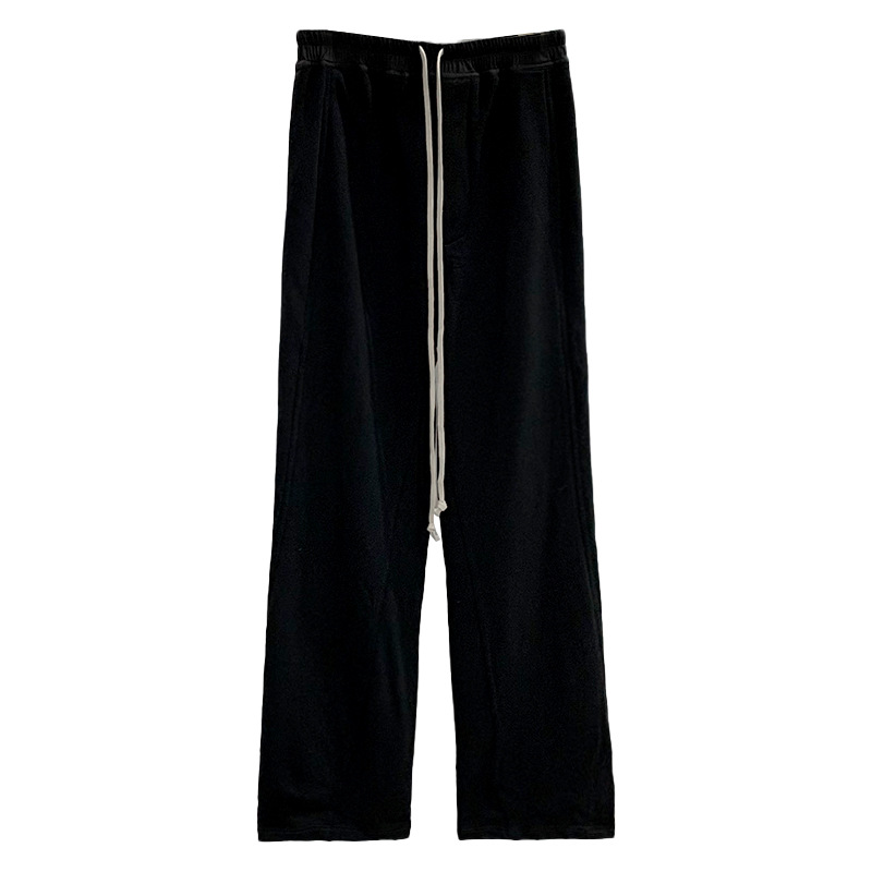 Pantalones Anchos Casuales para Hombre SUBHUMAN | Pantalones Holgados de Corte Amplio con Botones y Abertura Lateral, Estilo Urbano, Tallas Grandes