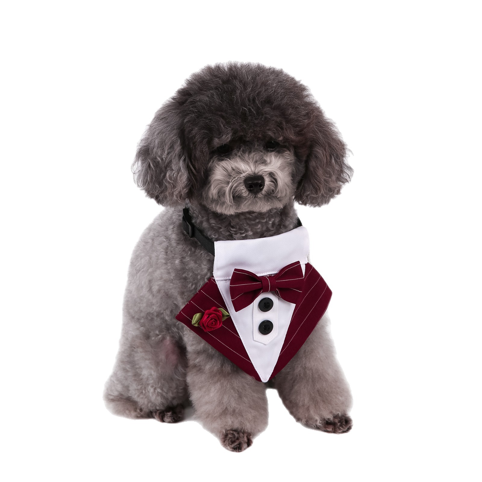 Navidad Año Nuevo transfronterizo nuevo estilo británico trajes de boda toallas de boda toallas de triángulo bufandas para mascotas