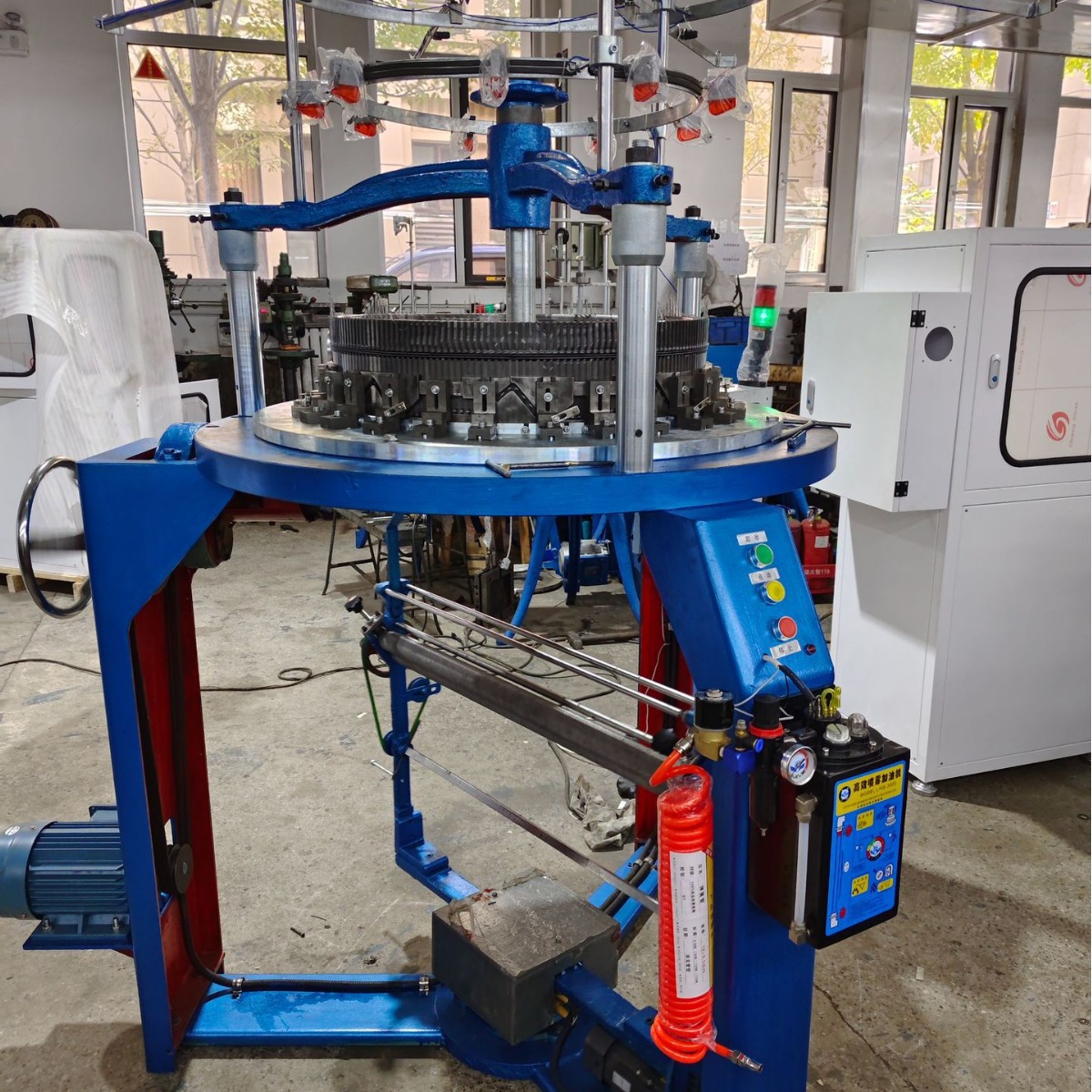 不锈钢气液过滤网水气分离网编织机多规格气液过滤网编织机厂家