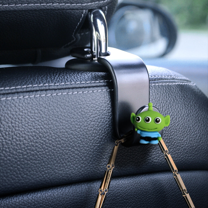 Gancho para coche Gancho para la parte posterior del asiento con gancho para el asiento trasero del coche