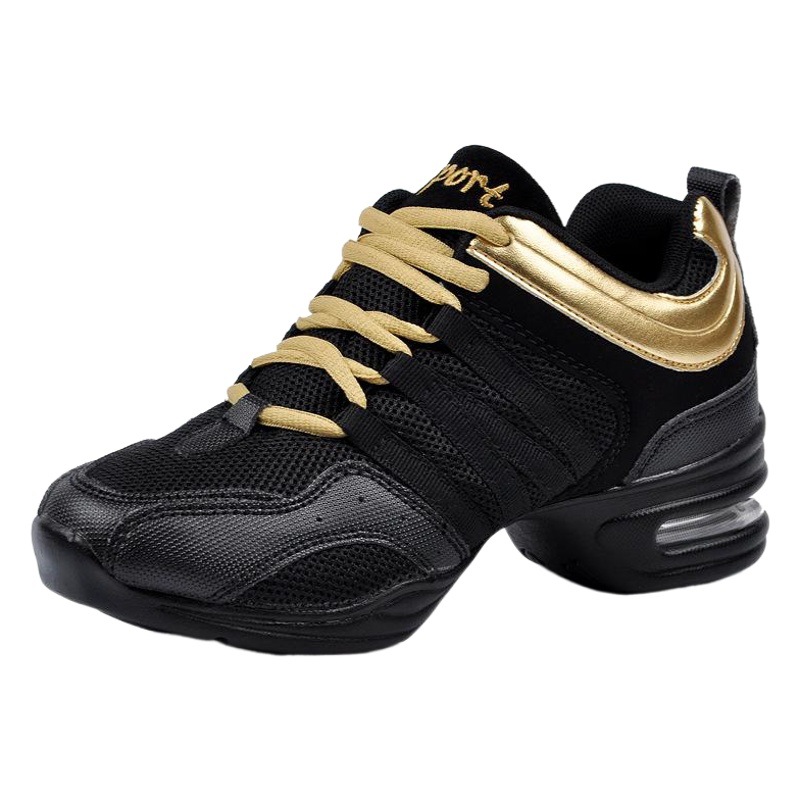 Square Dance Shoes Dance Shoes Height Increasing Women's Dance Shoes Modern Dance Soft Bottom Air Cushion Breathable Mesh Sneakers Women's 729