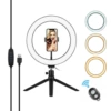 Fill light, table tripod, remote control, 10 inch, bluetooth