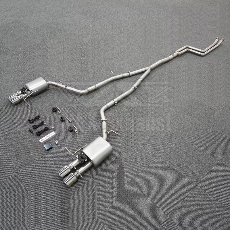 Suitable for Bmw 5 Series F10F18 523 2010-2017 Stainless Steel Valve Mid-Tail Section Exhaust Pipe Modification