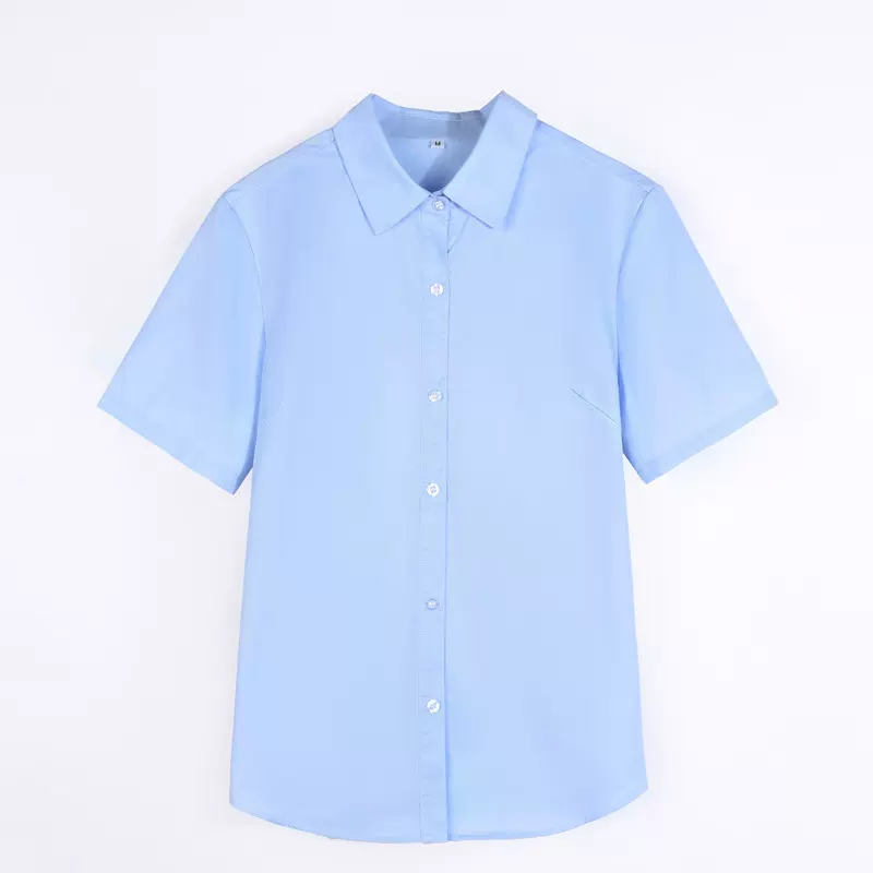 孕妇衬衫春夏装工作服孕妇长袖上衣 秋装宽松加大码短袖棉