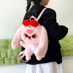 国境を越えた新しいスタイルの赤ちゃん 3 歳ぬいぐるみバックパックかわいいガーリーハートバックパックバッグキャッチマシン人形ガールギフト