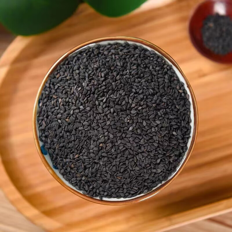 Premium Black Sesame Seeds 500g Hei Zhi Ma Whole Raw Seeds for Cooking Baking and Herbal Use quality and texture