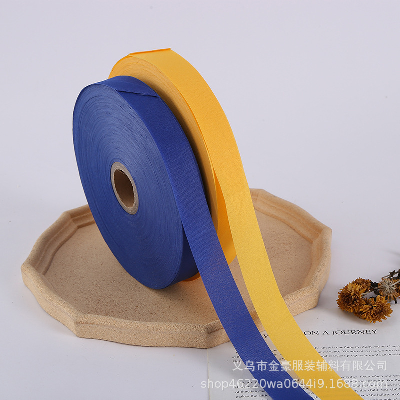 Customizable polyester sizing oblique strip edging strip curtain pillow windscreen raincoat apron edging strip can be customized