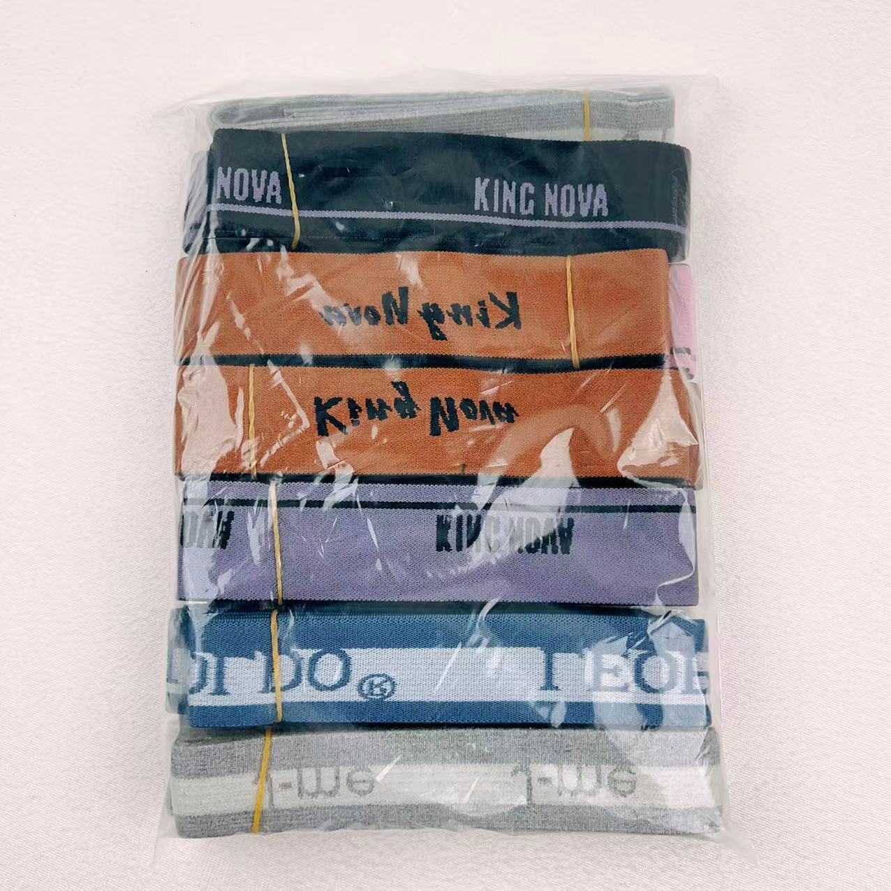 彩色松紧带3cm加宽松紧带宽松紧带加宽字母扁松紧 一元两元百货