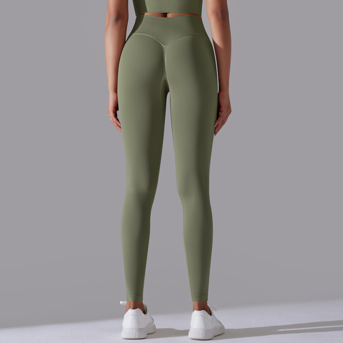 Simple Style Sports Solid Color Nylon Cotton Blend U Neck Tracksuit Vest Jogger Pants Leggings display picture 153