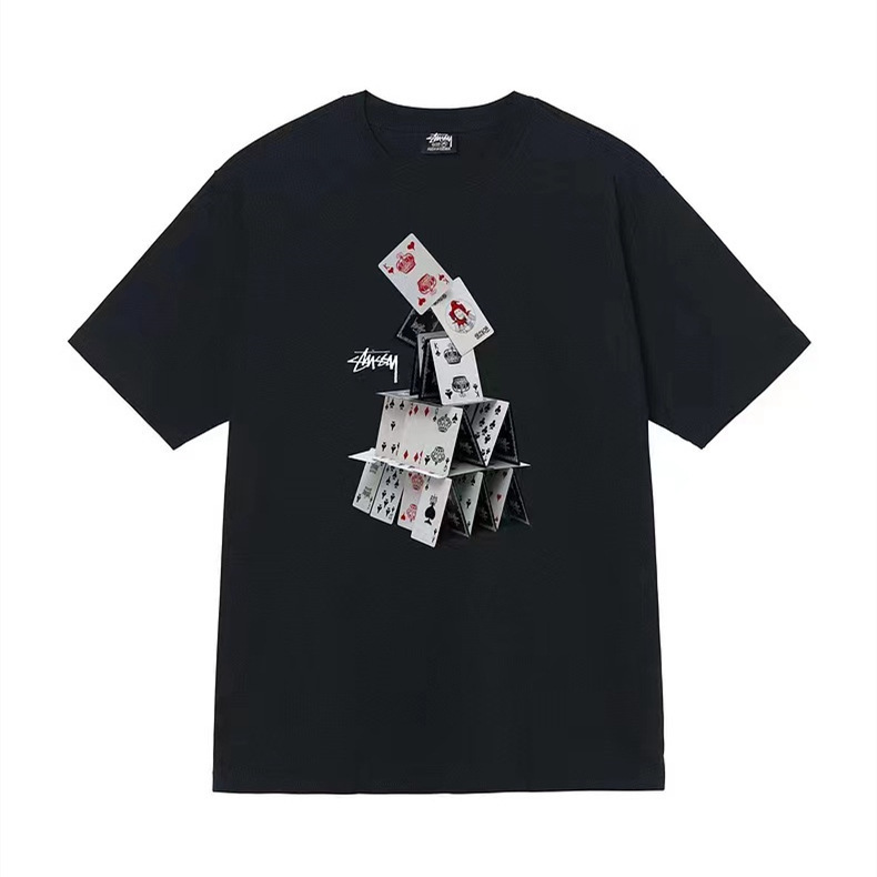 Stussy対外貿易で作られた品質2025新型スチュアート半袖tシャツ270g重ポンド高品質男女|undefined