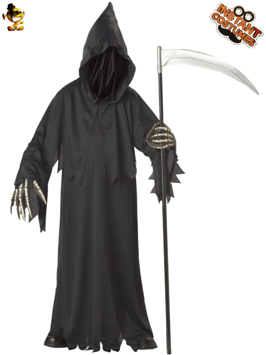 Disfraz de Halloween de guirnalda de la muerte para niños, disfraz de cosplay para fiestas de disfraces. image 3
