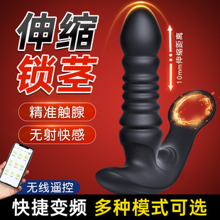 Mystery Lock Stems Telescopic Prostate Male Appliances Adult Sex Toys Variable Frequency Desensitization Stimulation Shock App32/Box
