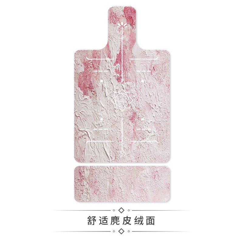 H305 유화 연꽃 하트 (12) [메인 패드 + 테일 패드]