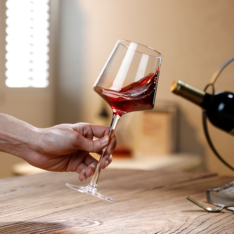 Copa de vino tinto de vidrio de cristal Copa de vino tinto de champán Copa de vino creativa Copa de vino copa de vino clásico de lujo