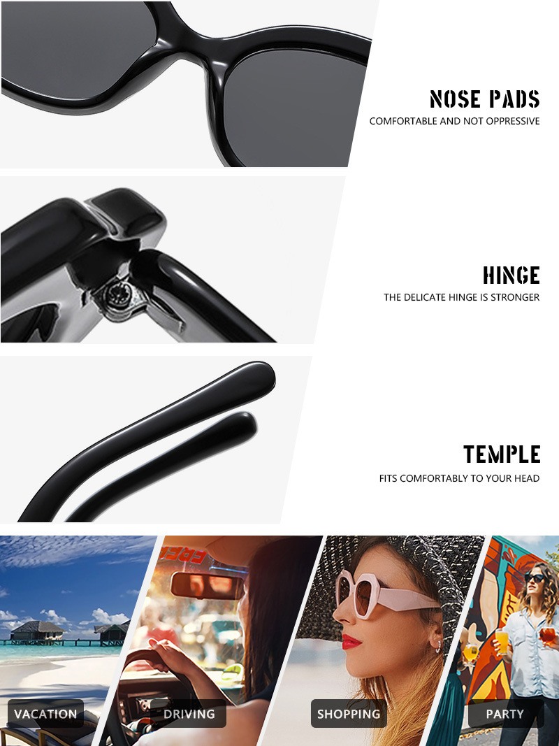 57g Weight Full Frame Glasses Structure Sunglasses Classification Ac, UV400 Protection Lens Material Oval Frame Glasses Style Outdoor, Travel, Beach Occasion Oval Pattern All Seasons Season Unisex Gender Basic, Simple Style Style Orange, Grey Color Basic Simple Style Oval Ac UV400 Protection Oval Frame Full Frame Women's Sunglasses 11
