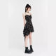 2025 New Romantic Capture Diablo Pure Desire Niche Irregular Floral Slip Skirt dress Spice Girls Spring and Summer