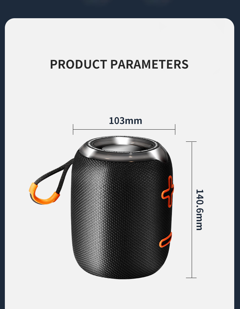 Draagbare bluetooth speaker waterdicht rgb mini speaker draadloos_voghion.com