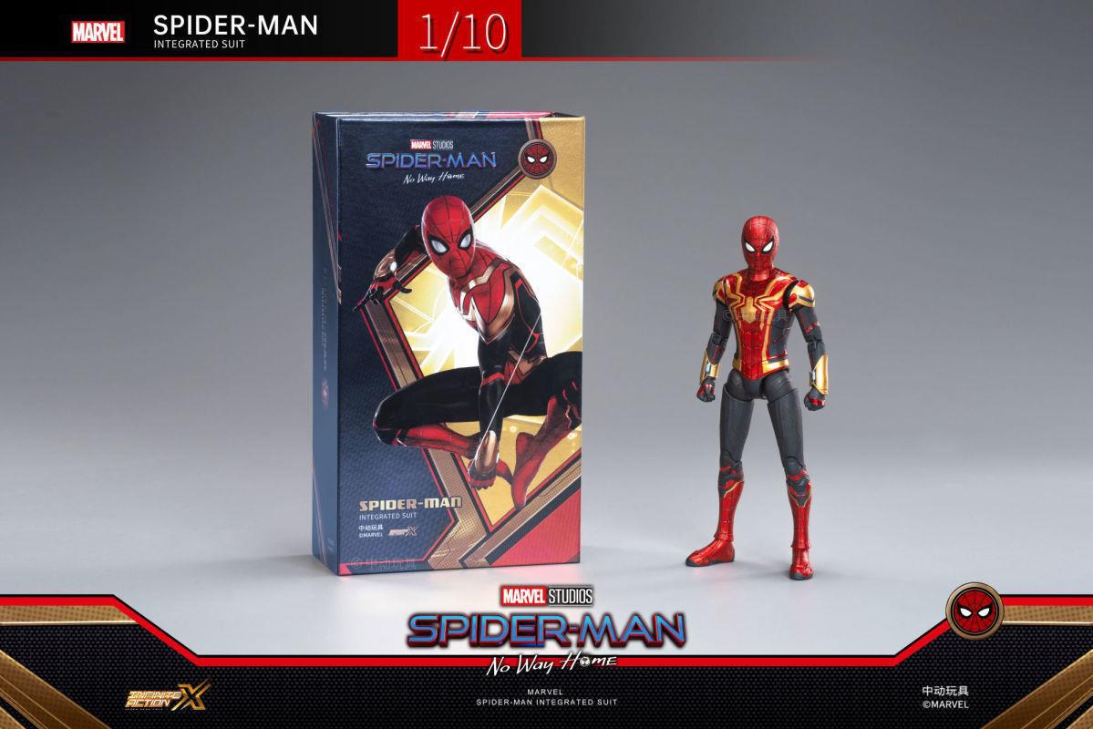 ZD TOYS Spider-Man NO Way Home Black & Gold Suit Marvel 7