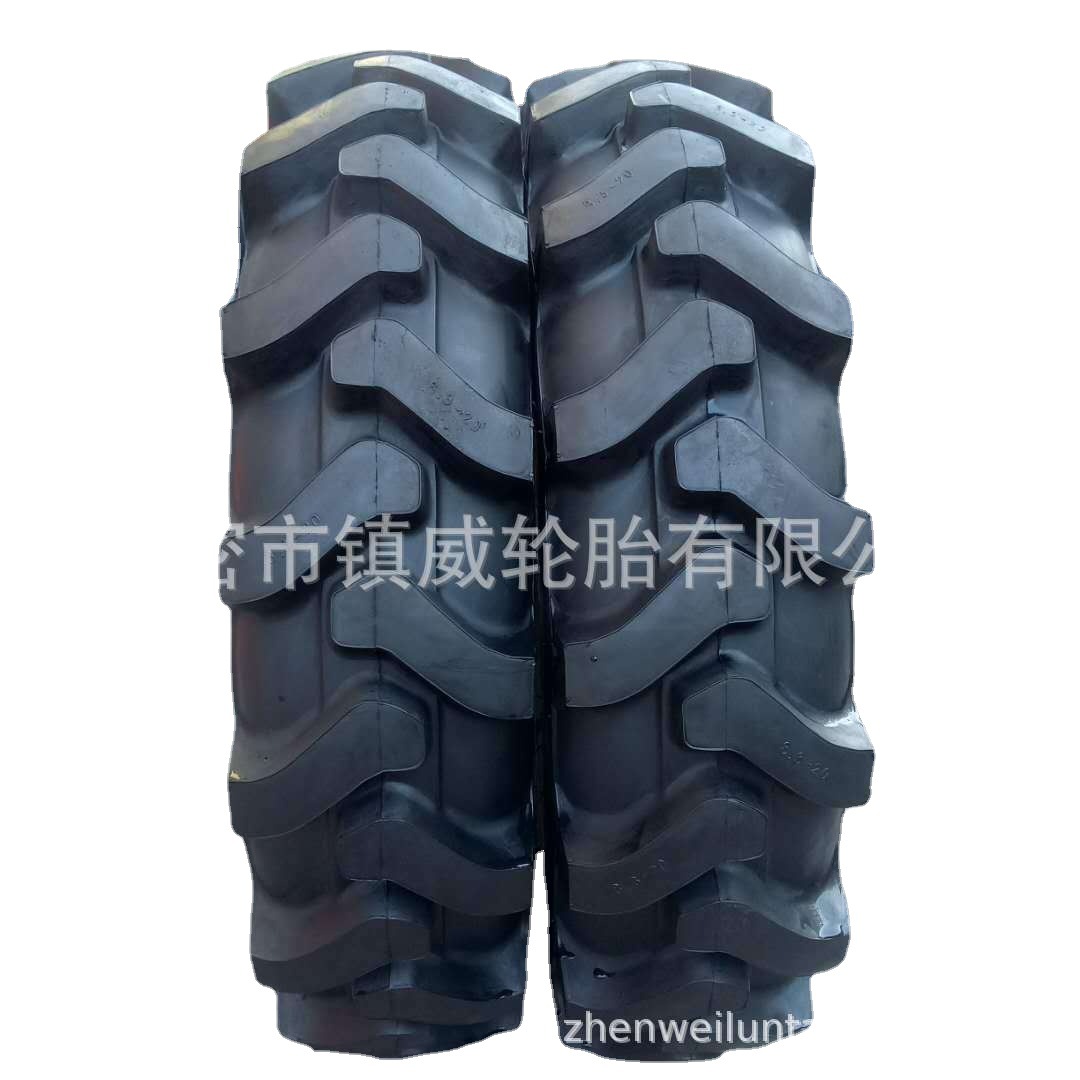 现货供应农用拖拉机旱田轮胎 8.3 11.2-20 R-1人字花纹轮胎