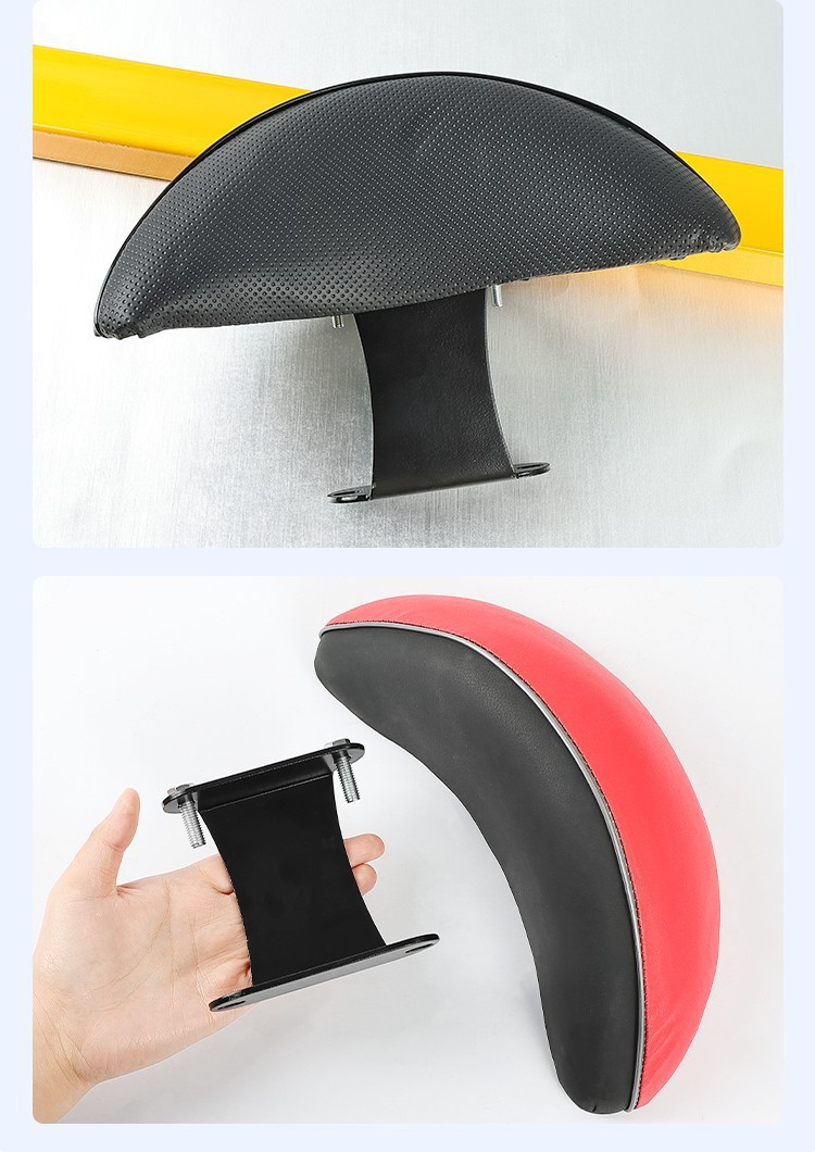 Suitable for Yamaha New Qiaoge I125Plus Modified Rear Backrest Pedal Motorcycle, Xunying Saiying Rear Seat Cushion