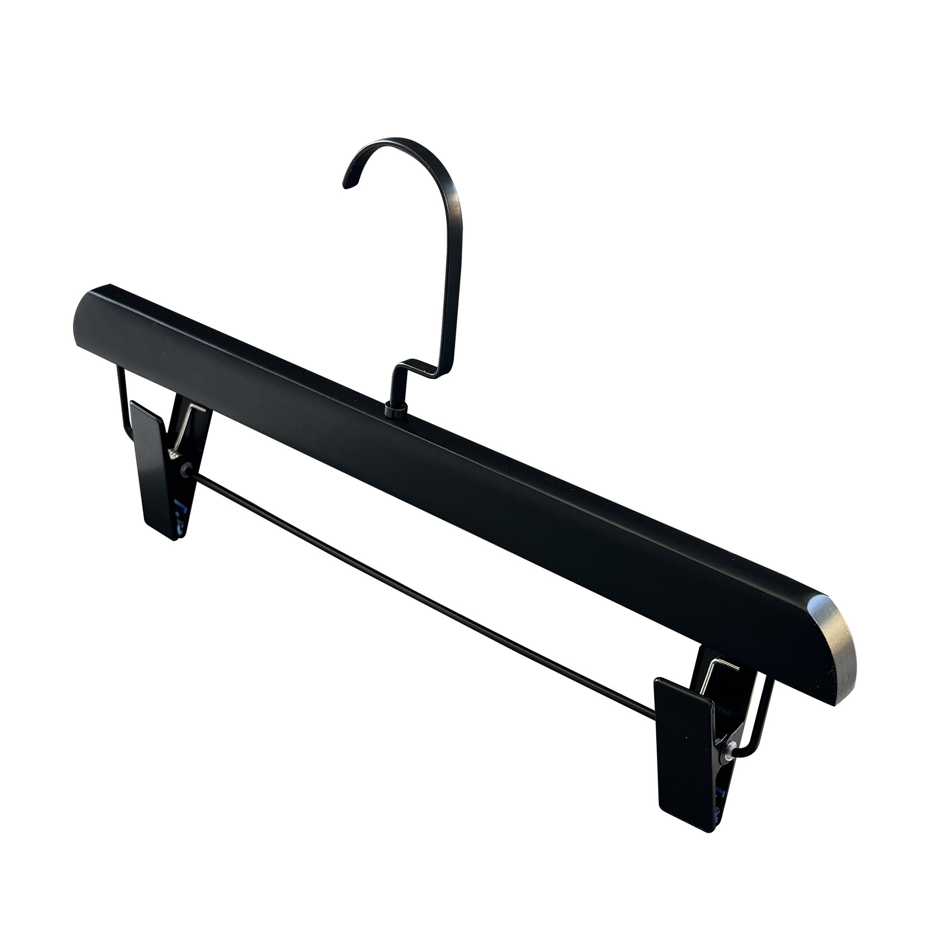 Percha de pantalones de madera sólida, percha de pantalones de madera, percha de pantalones antideslizante sin marcas, percha de ropa de madera