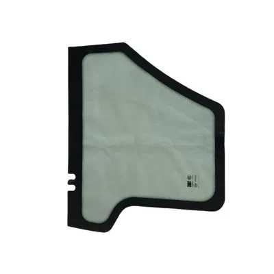 passenger side sunroofs of sweeper vehicles, automobile glass