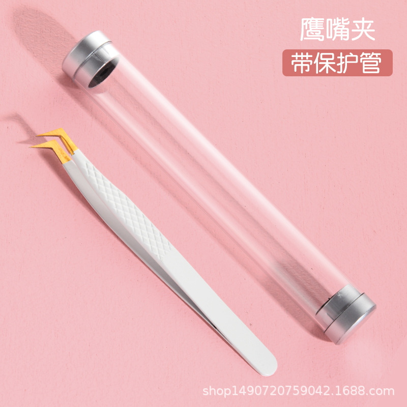 7 자형 클립 (플라스틱 실린더)