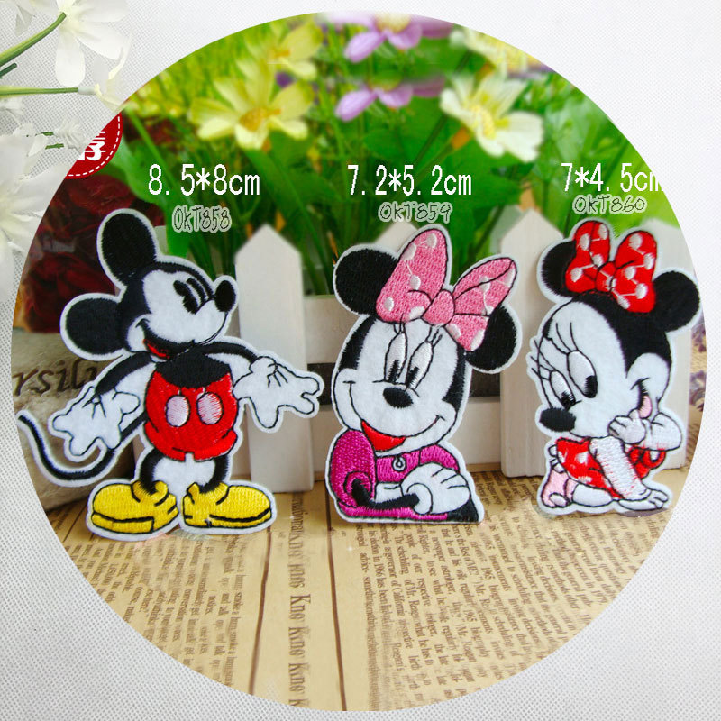 魔术绣花贴厂刺绣标卡通布贴外贸绣花标章贴童装补丁贴熨烫贴辅料