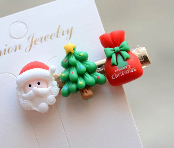 Fashion Christmas Tree Arylic Hair Clip 1 Piece display picture 4