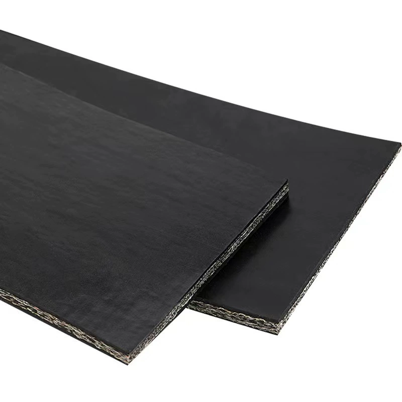 Tear-resistant conveying belt decking anti-slip shock-absorbing pad for cow and sheep troughs full sheet 4 meters wide rubber board