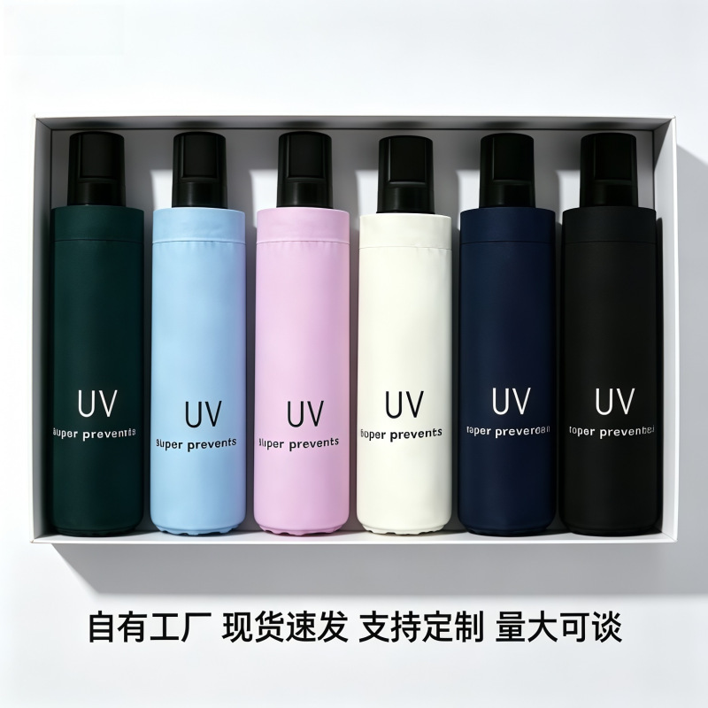 Vinyl Uv Dual-Use Umbrella for Sun and Rain, Custom Advertising Automatic Sun Protection Umbrella, Sunshade Umbrella, Folding Umbrella, Wholesale Umbrellas