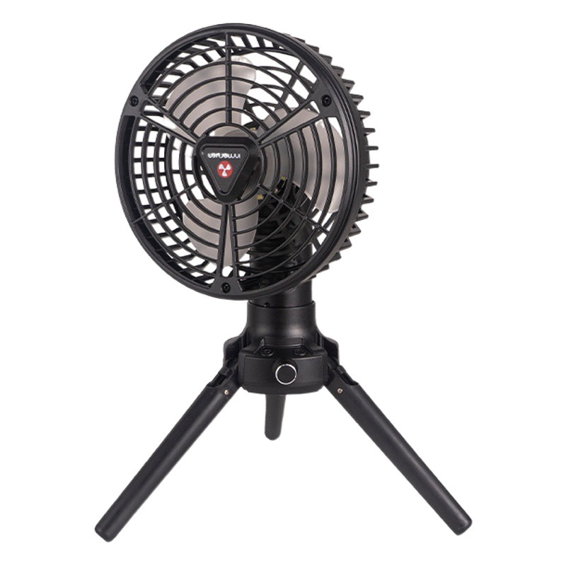 Outdoor fan camping tent ceiling fan portable USB tent lighting lamp multifunctional camping tripod electric fan
