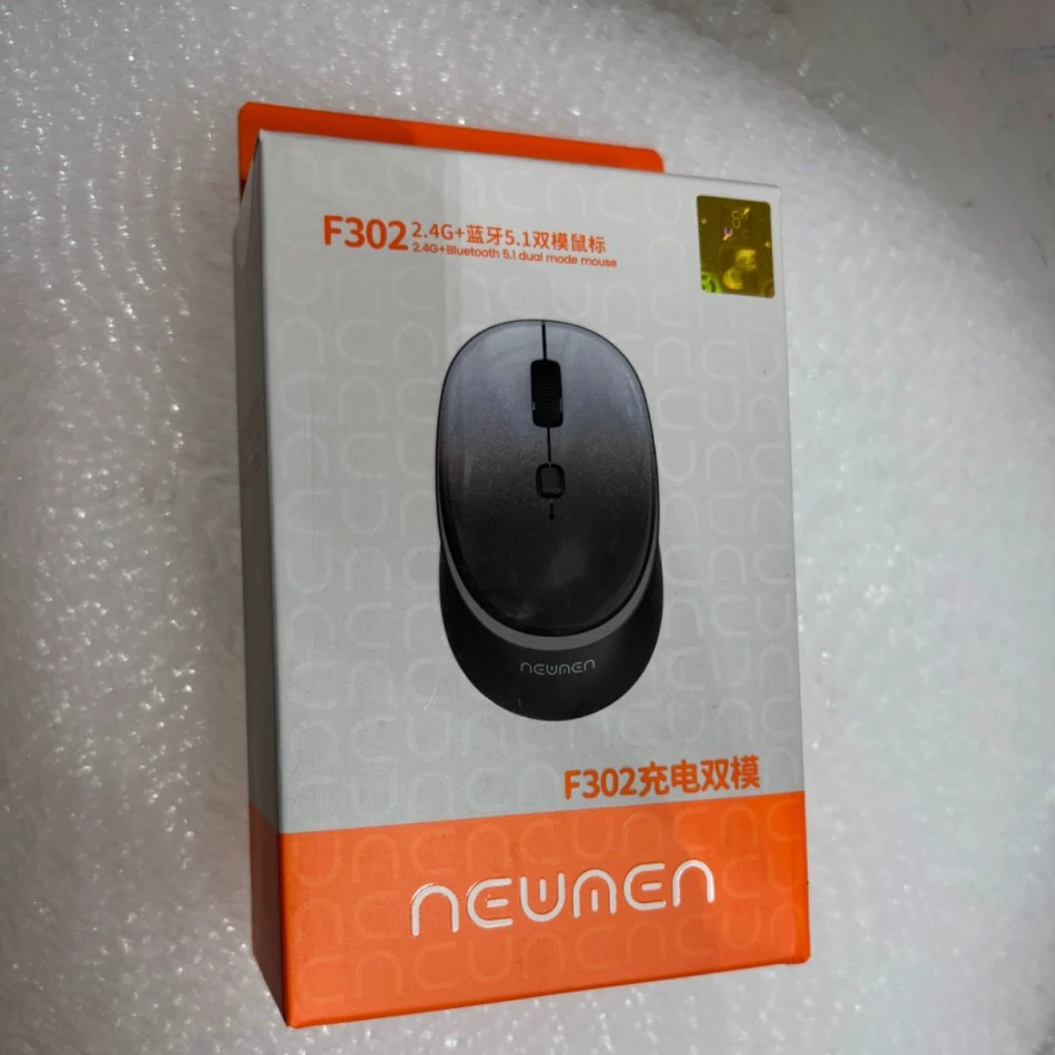 New F302 Silent Dual Mode Wireless + Bluetooth Mouse (Charging)