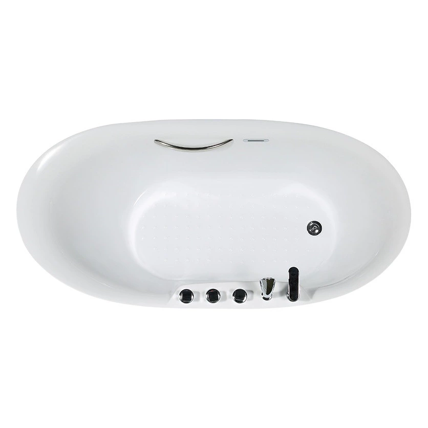 Акриловая Ванна Бытовая небольшая квартира Отдельностоящая ванна в японском стиле Овальная Мобильная ванна для замачивания Интернет-знаменитость Отель Ванна