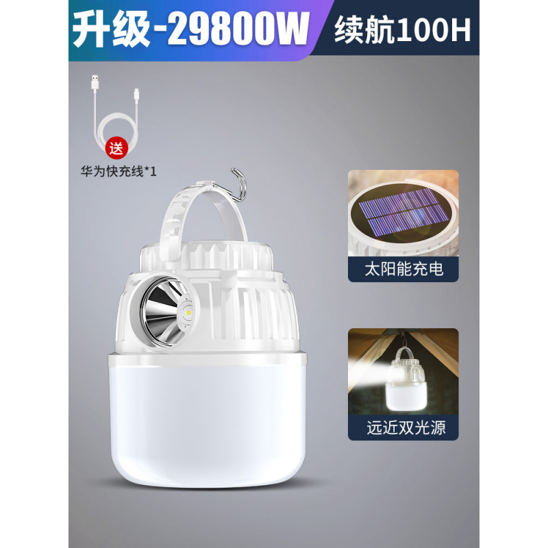 ソーラーキャンプランプ、ナイトマーケットの屋台照明、停電非常灯、充電式超長寿命屋外テントランプ、吊り下げランプ|undefined