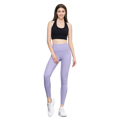 Zhejiang Aidu NUF light nude feeling no size yoga pants can be cut with high waist and abdominal control sports fitness pants for women