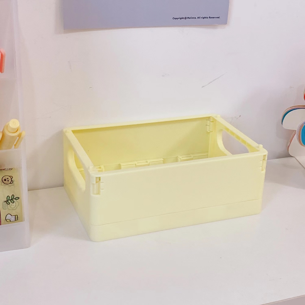 Simple Dormitory Desktop Storage Box Book Snack Toy Storage Basket display picture 5