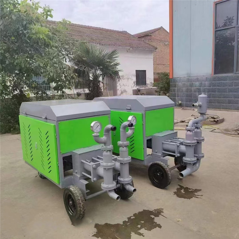 22KW砂浆输送泵厂家现货 双液双缸注浆泵 WDSJ220/22液压砂浆泵