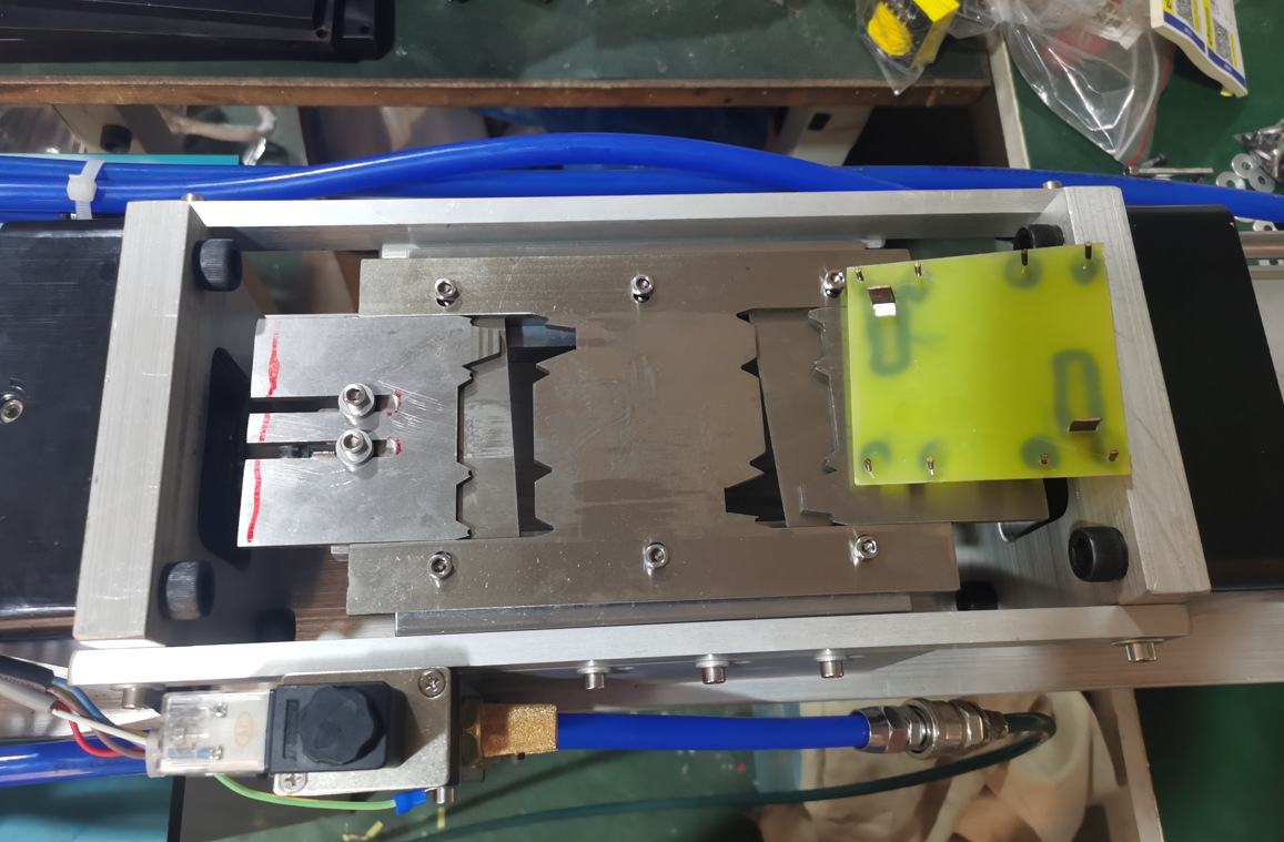 气缸自动切脚整形机各种线圈切脚机双气缸式自动整形自动切脚机