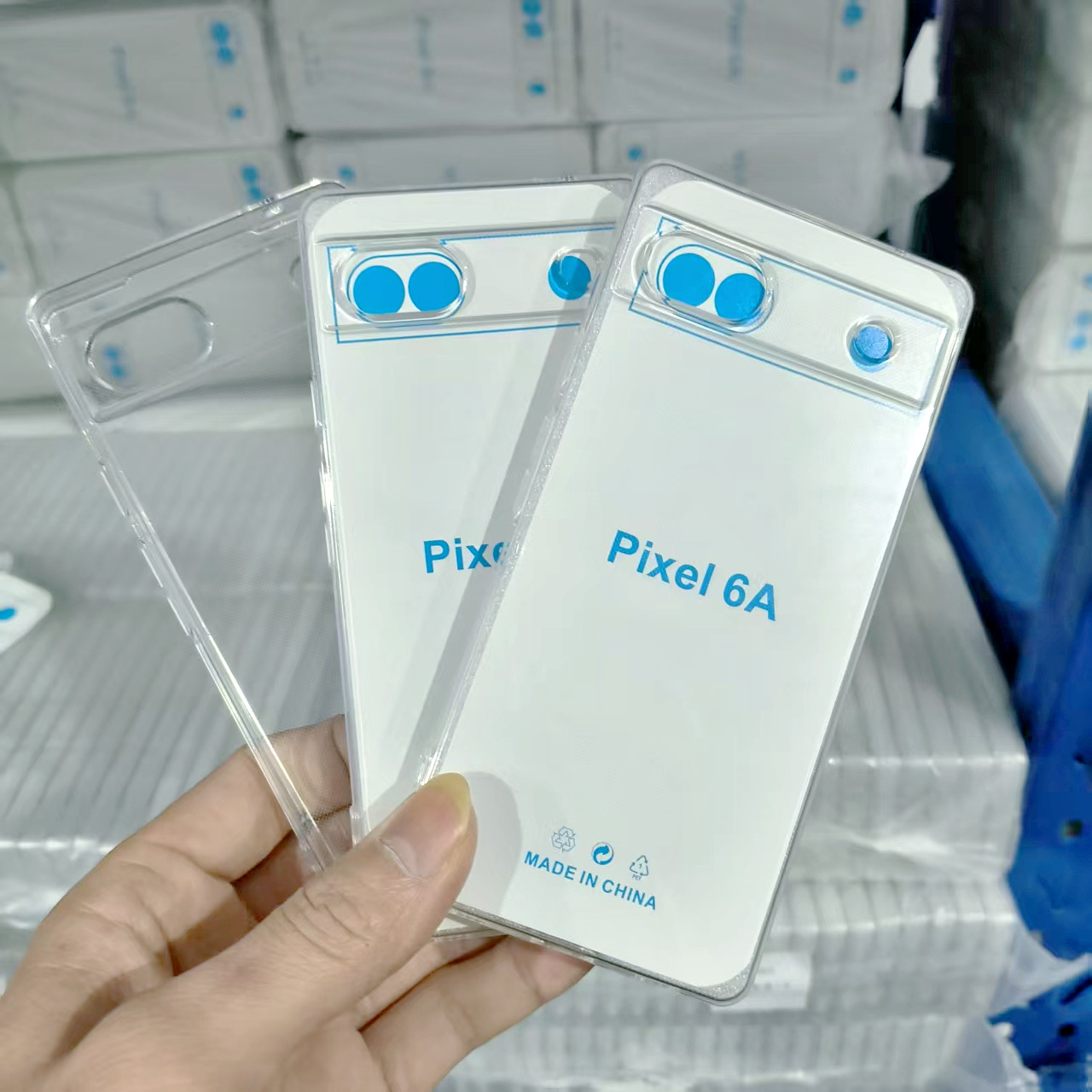 1.5mm高透直边TPU软壳 适用Google谷歌Pixel 9A防摔透明TPU清水套
