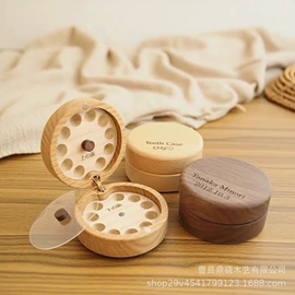 胎发牙齿收纳;收纳盒;木质工艺品