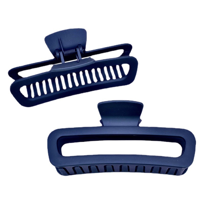 Gran horquilla hembra updo clip de pelo clip de tiburón de alto grado sentido horquilla trapezoidal espalda cabeza pelo agarre 2 yuanes accesorios para el cabello al por mayor