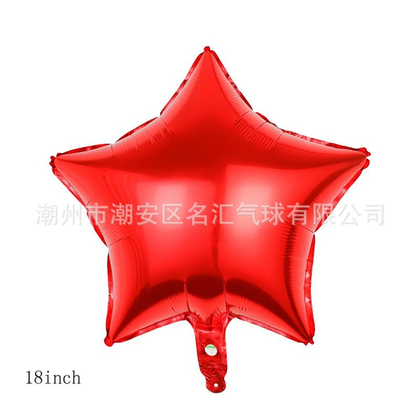 18 -inch pentagram red