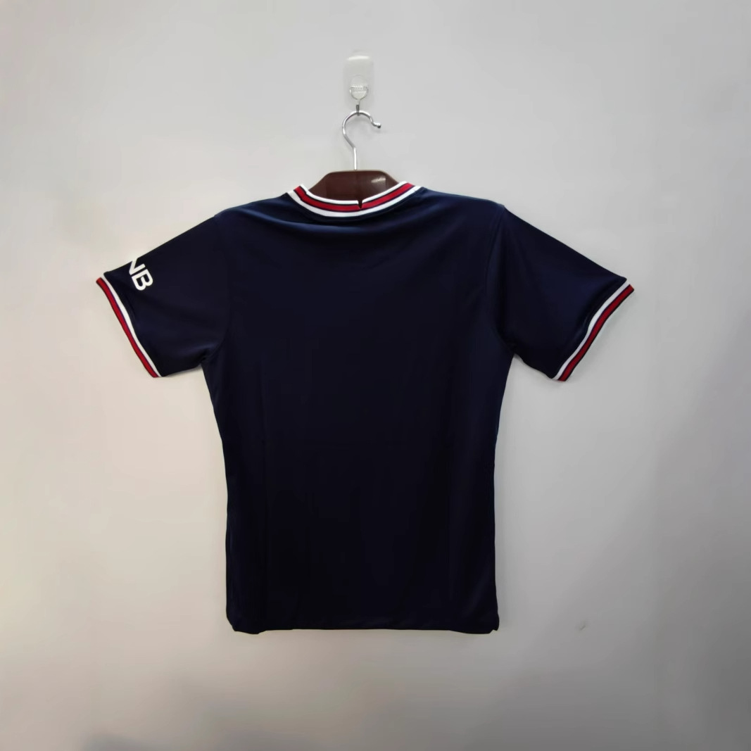 Impresión digital 3D de moda de comercio exterior 21-22 Paris Home Sports Camiseta de cuello redondo de manga corta transpirable de malla suelta