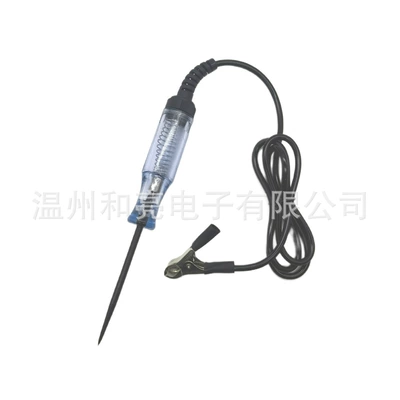 Avtomobil diaqnostika alətləri: display electric pen - 6-24v-bulb-model-black-straight-line-card-packaging