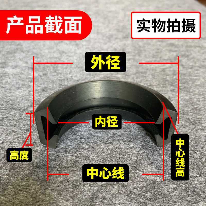 拷貝林丁腈橡膠密封圈 哈夫節抱箍接頭墊圈 溝槽卡箍圈不鏽鋼膜殼