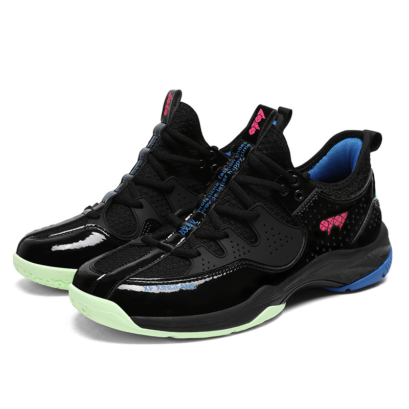 Zapatillas de bádminton de alta elasticidad, zapatos deportivos transpirables para estudiantes masculinos y femeninos, zapatillas de voleibol con amortiguación profesional, zapatillas de tenis, zapatillas de entrenamiento integral