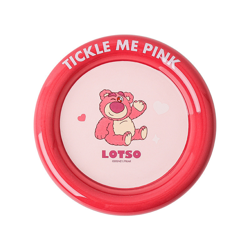 Disney Mini 8 pulgadas de dibujos animados de cerámica cubiertos de platos profundos set de platos caseros de borde grueso sin envío