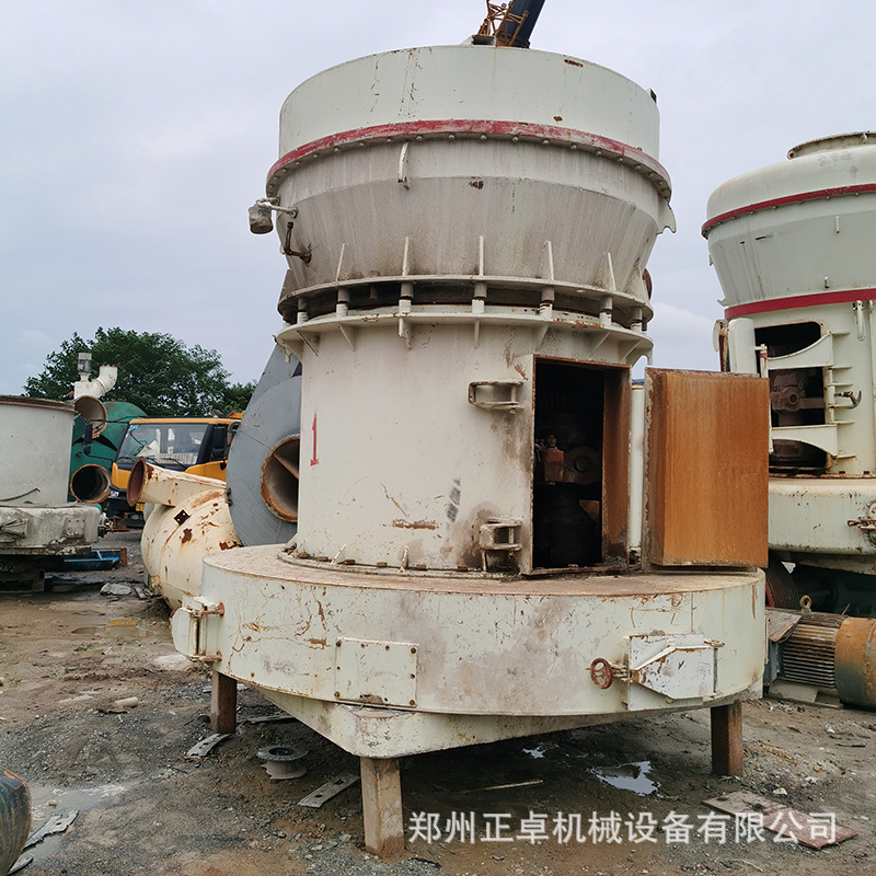 处理一台二手时产15吨加工石灰石6R雷蒙磨 黎明重工6R160雷蒙磨