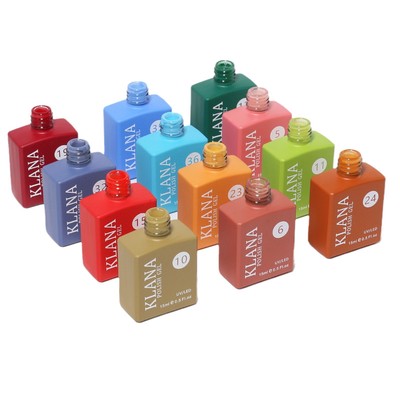 2025新款美甲甲油胶套装66色一瓶一色植物环保胶光疗15ml精美批发